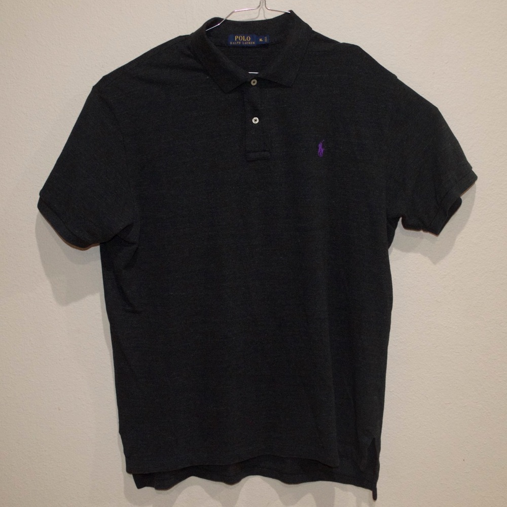 Polo Ralph Lauren Dark Gray Polo Sz XL